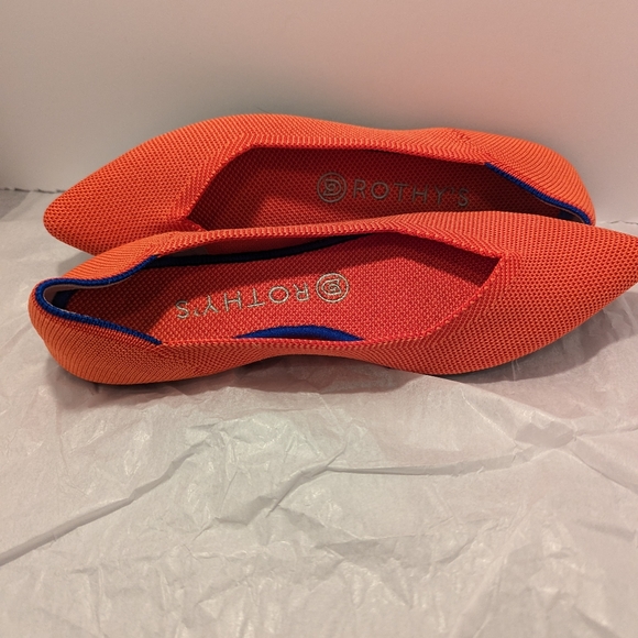 Rothy's The Point Persimmon W8 - Picture 3 of 7